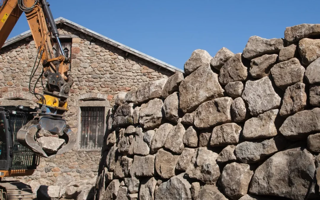 Enrochement à Gérardmer : une solution pour stabiliser les terrains